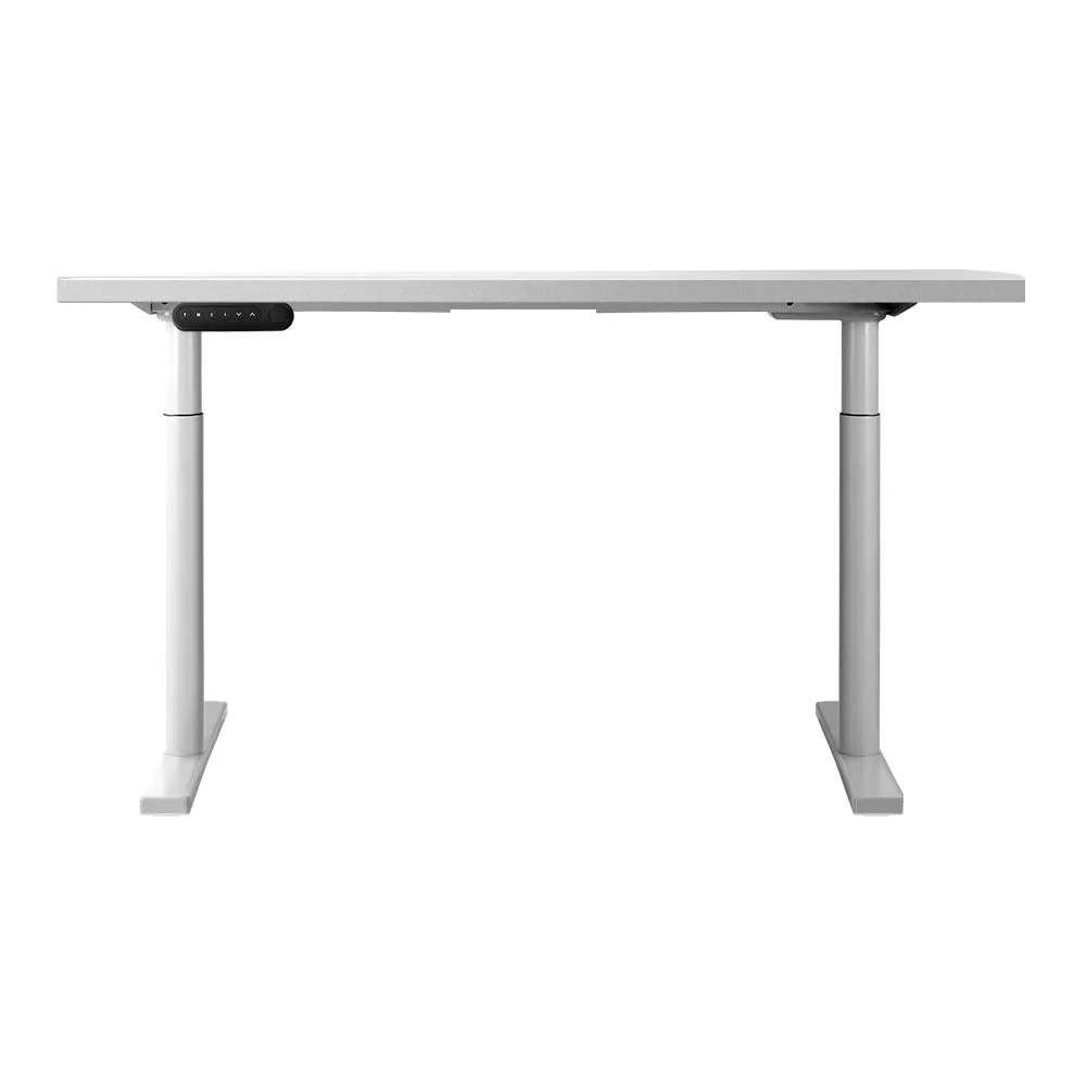 Artiss Standing Desk Motorised Electric Dual Motor 140CM White - Image 4