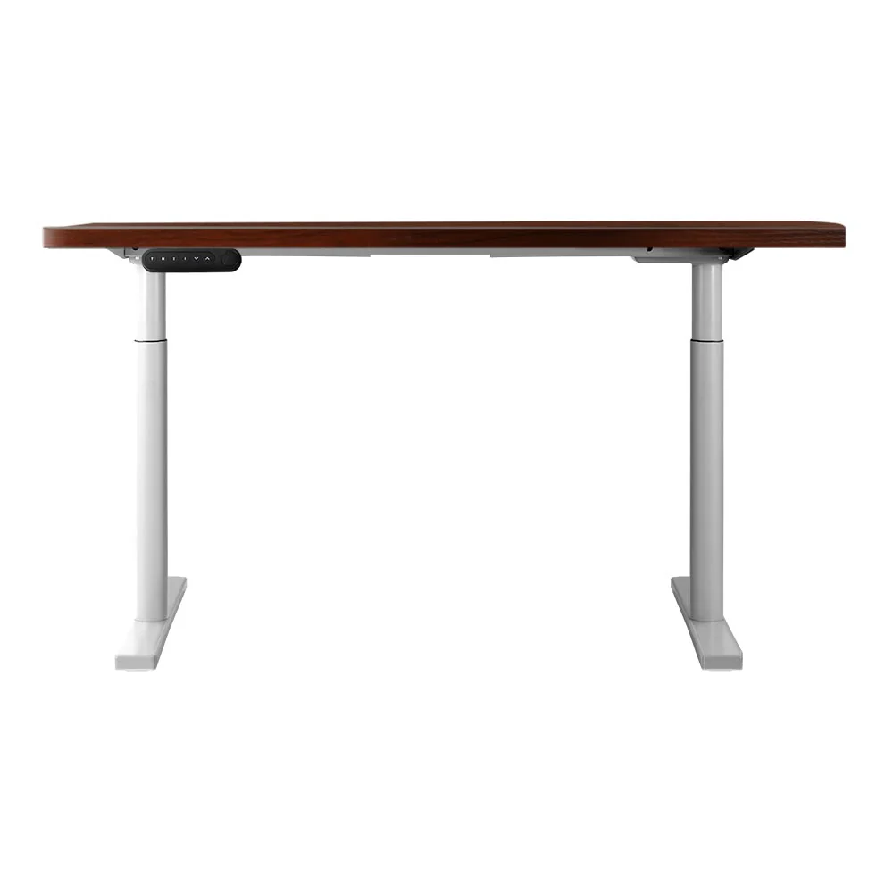 Artiss Standing Desk Motorised Electric Dual Motor 120CM Walnut - Image 4