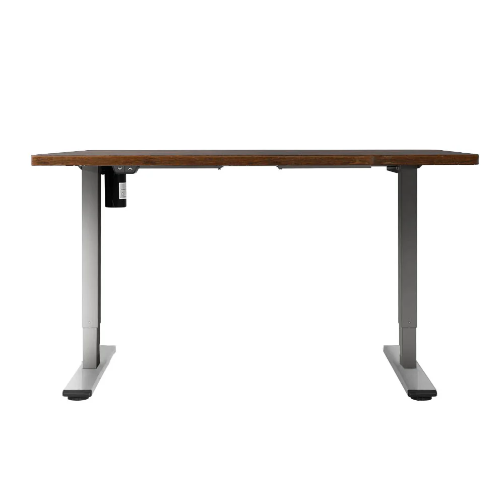 Artiss Standing Desk Motorised 140CM Rustic Brown - Image 4