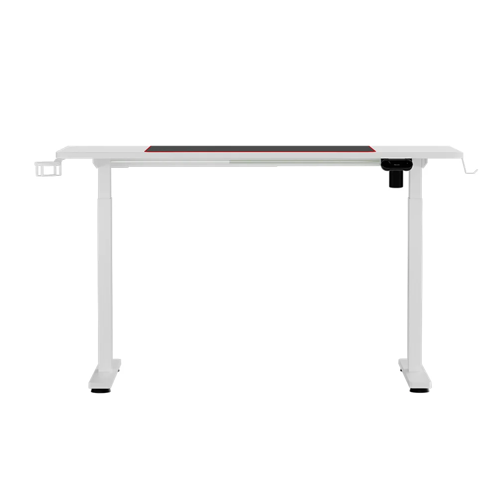 Artiss Standing Desk Motorised Gaming Desks White 140CM - Image 3