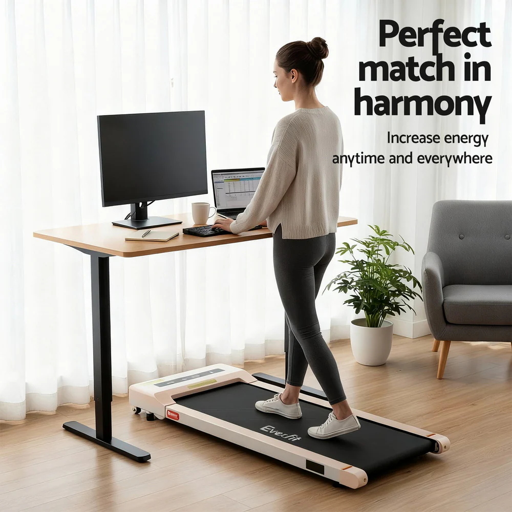Artiss Electric Treadmill with 120cm Automatic Standing Desk Walking Pad 360mm - Image 4
