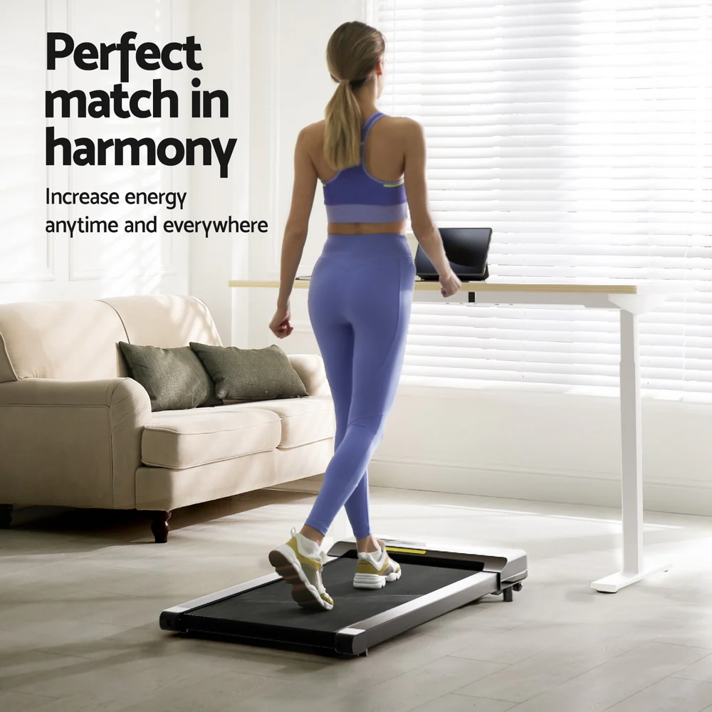 Artiss Electric Treadmill with 120cm Automatic Standing Desk Walking Pad 400mm - Image 4