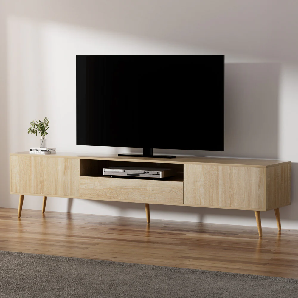 Artiss Entertainment Unit Alex TV Cabinet Storage Drawers 200CM - Image 8