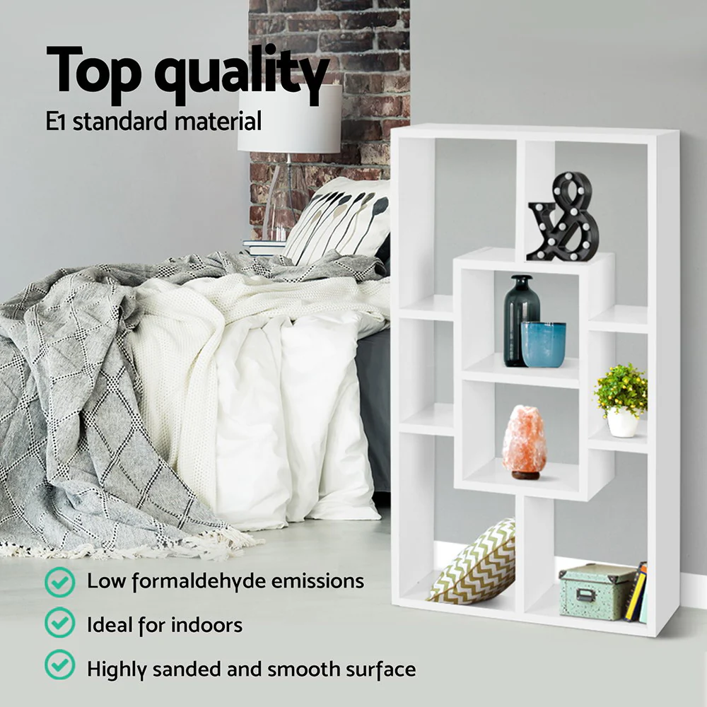 Artiss Floating Wall Shelves Bookshelf White - Image 5