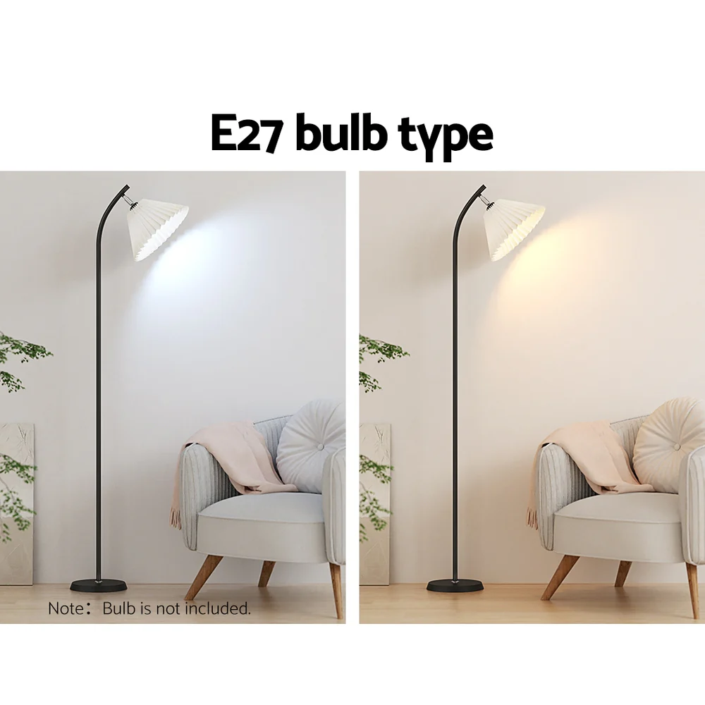 Artiss Floor Lamp LED Light Stand Modern Home Living Room Office Reading White - Image 5