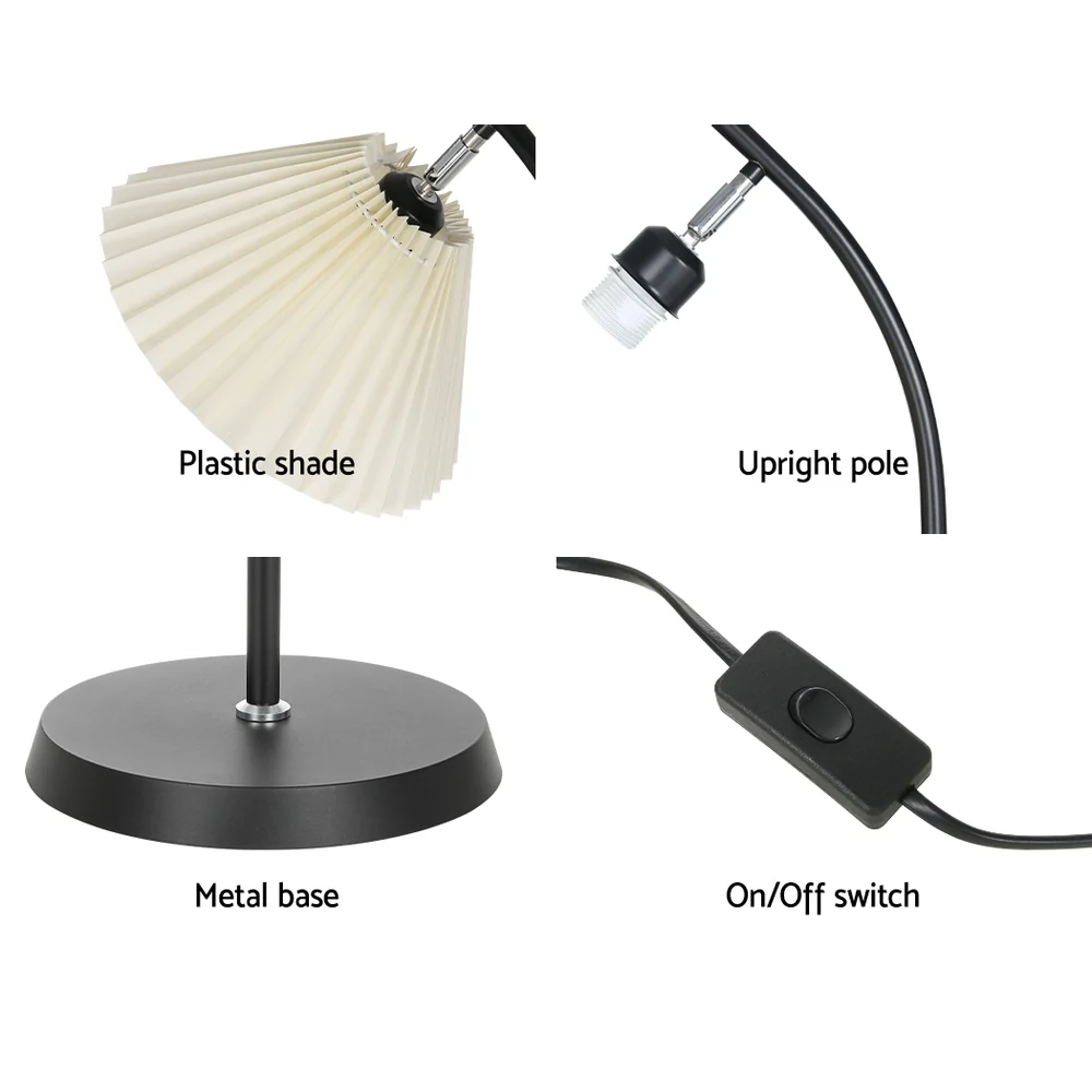 Artiss Floor Lamp LED Light Stand Modern Home Living Room Office Reading White - Image 6