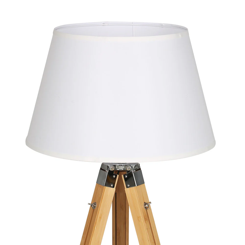 Artiss Tripod Floor Lamp Adjustable Height LED Light Stand Home Room Reading - Image 4