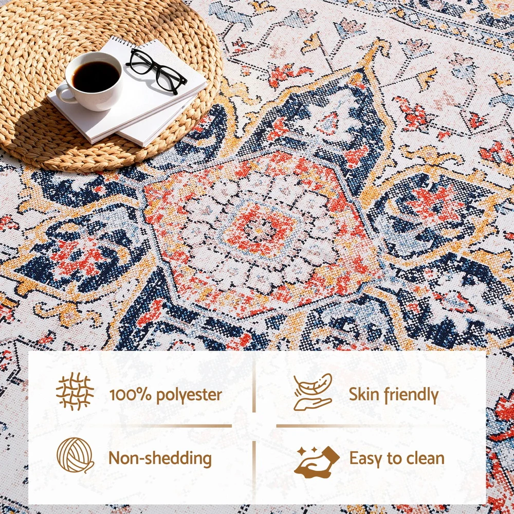 Artiss Floor Rug 160X230cm Large Washable Carpet - Image 6