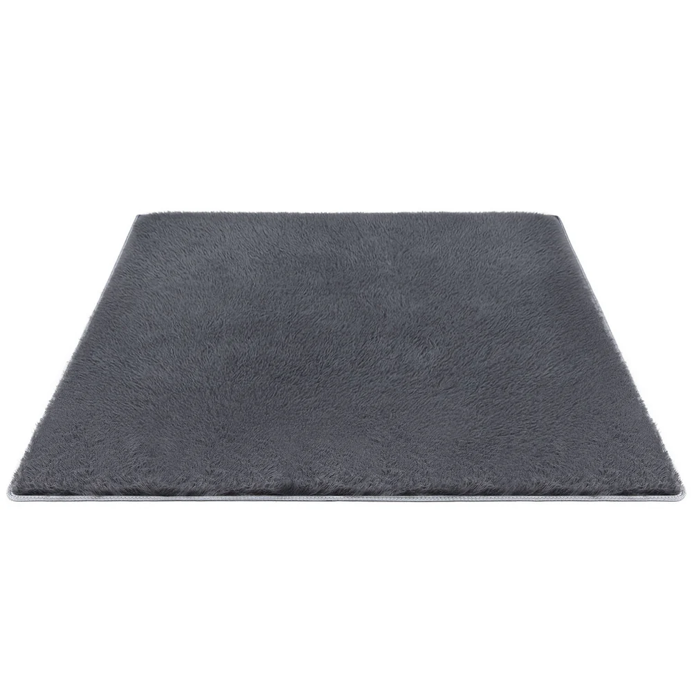 Artiss Floor Rug 160x230cm Plush Area Shaggy Rug Living Room Bedroom Carpet Grey