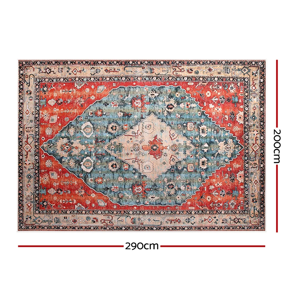Artiss Floor Rug 200X290cm Large Washable Area Rug Modern Living Room Carpet Mat - Image 2