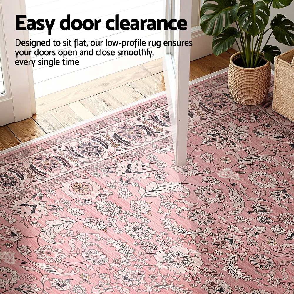 Artiss Floor Rug 200X290cm Large Washable Area Rug Vintage Living Room Carpet - Image 5
