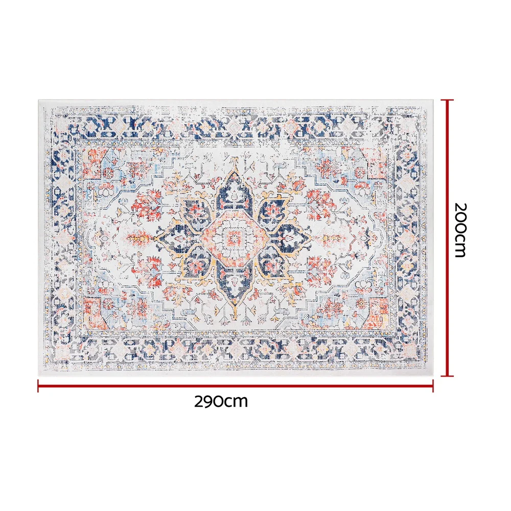 Artiss Floor Rug 200X290cm Large Washable Carpet - Image 2