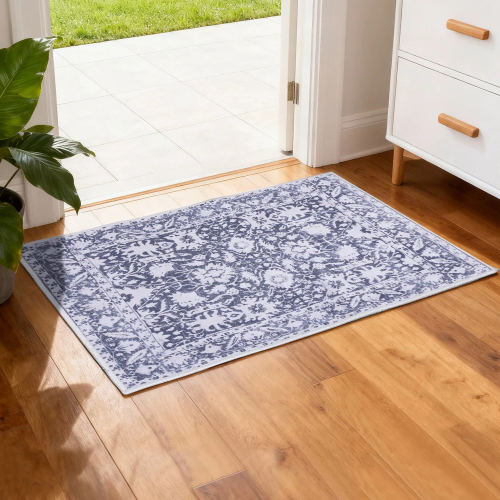 Artiss Floor Rug 50X80cm Doormat Soft Velvet Non-Slip Bath Mat Small Rug Modern - Image 7