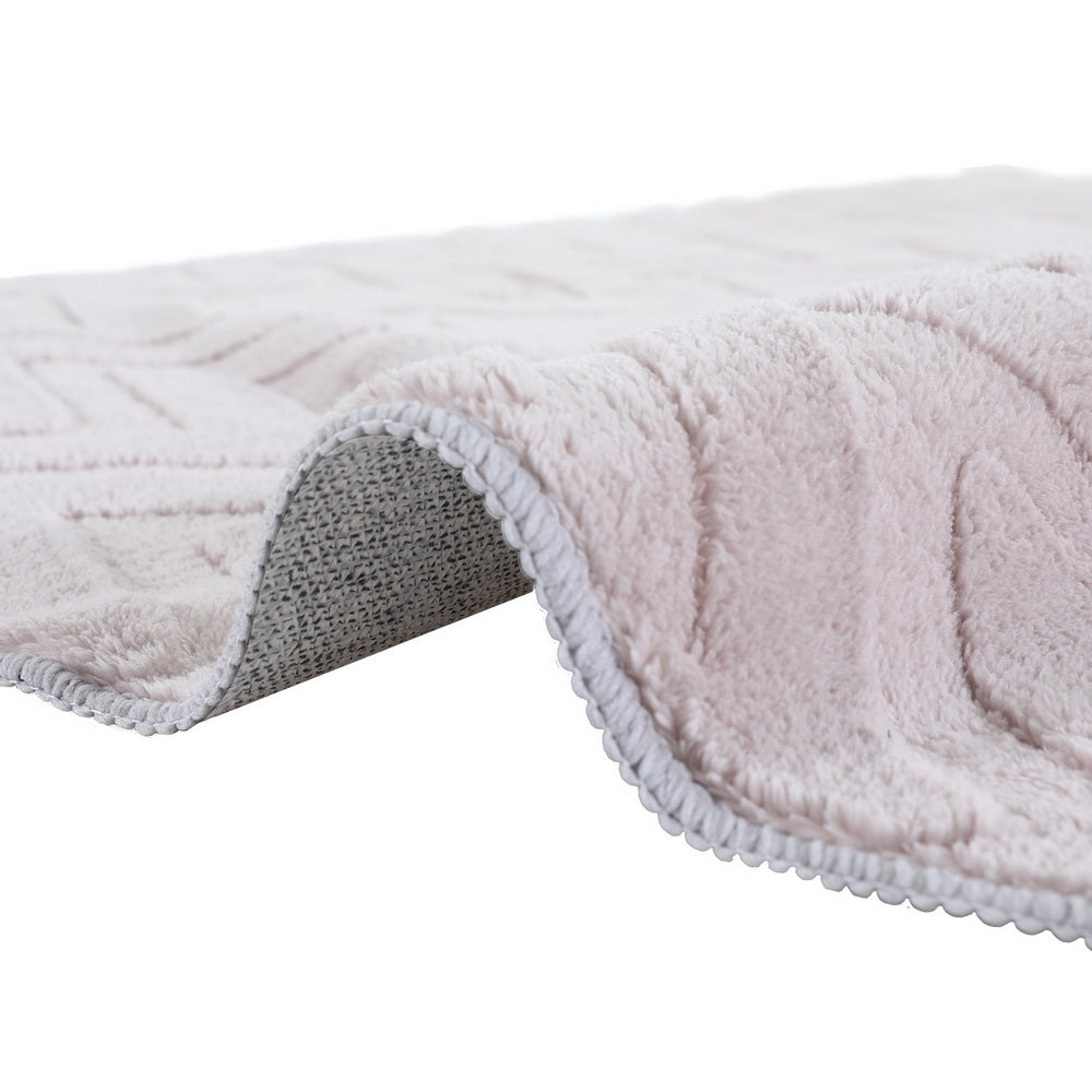 Artiss Floor Rugs 120x160cm Washable Area Mat Large Carpet Microfiber Ripple - Image 3