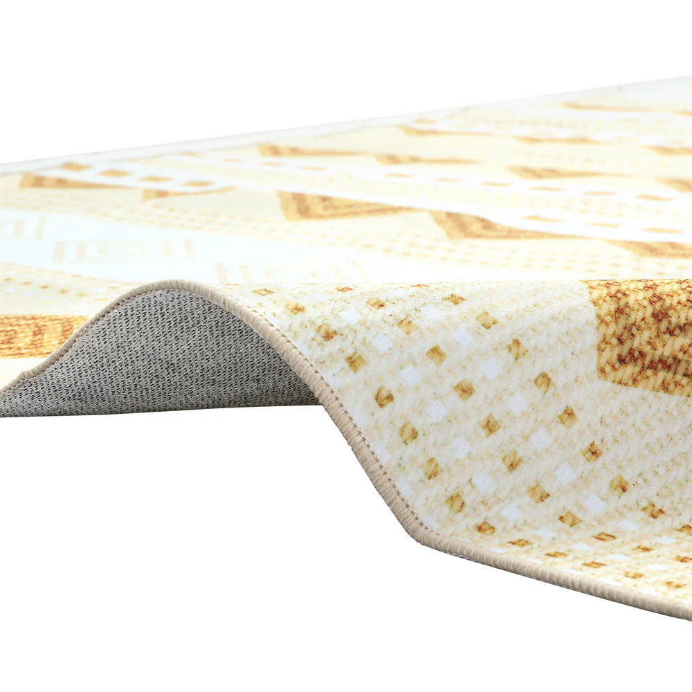 Artiss Floor Rugs 160x230cm Washable Area Mat Large Carpet Soft Short Pile Ella - Image 3