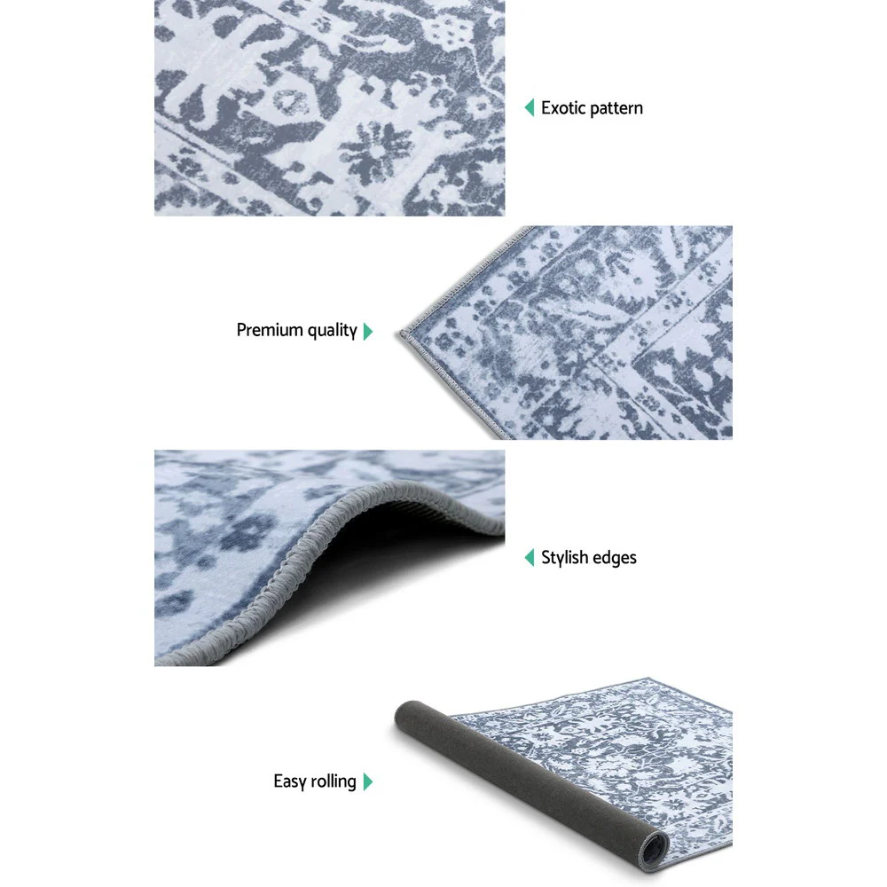 Artiss Floor Rug 200x290 Mat Carpet Short Pile Fafi - Image 4