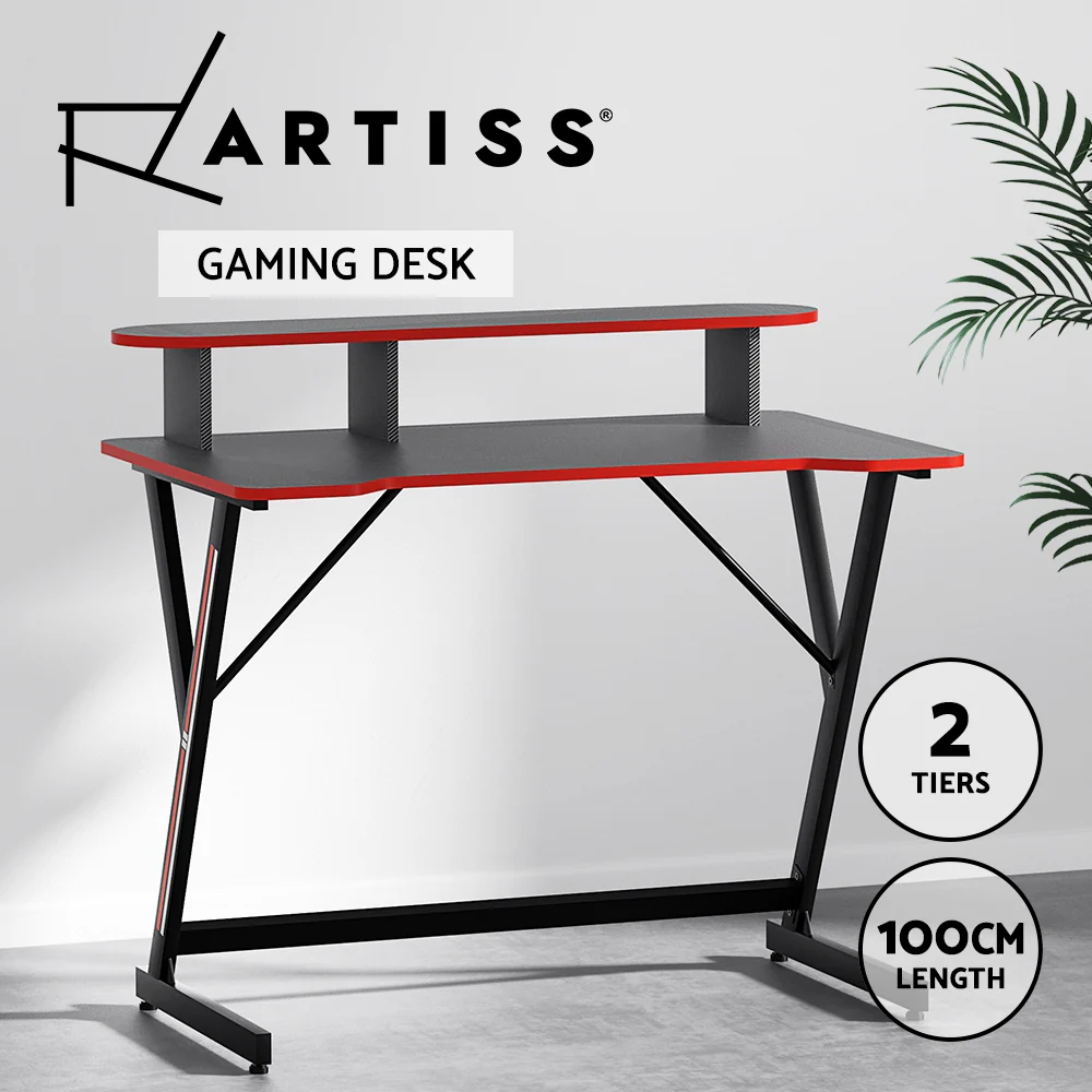 Artiss Gaming Desk Computer Desks 100CM - Image 4