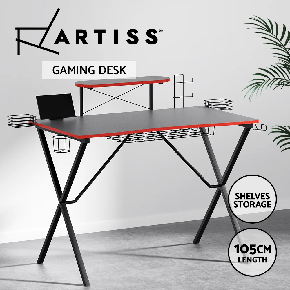 Artiss Gaming Desk Computer Desks 105CM - Image 4