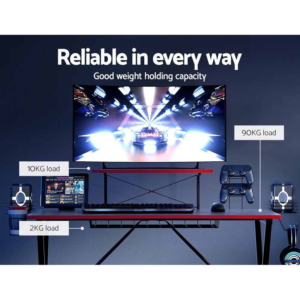 Artiss Gaming Desk Computer Desks 105CM - Image 5