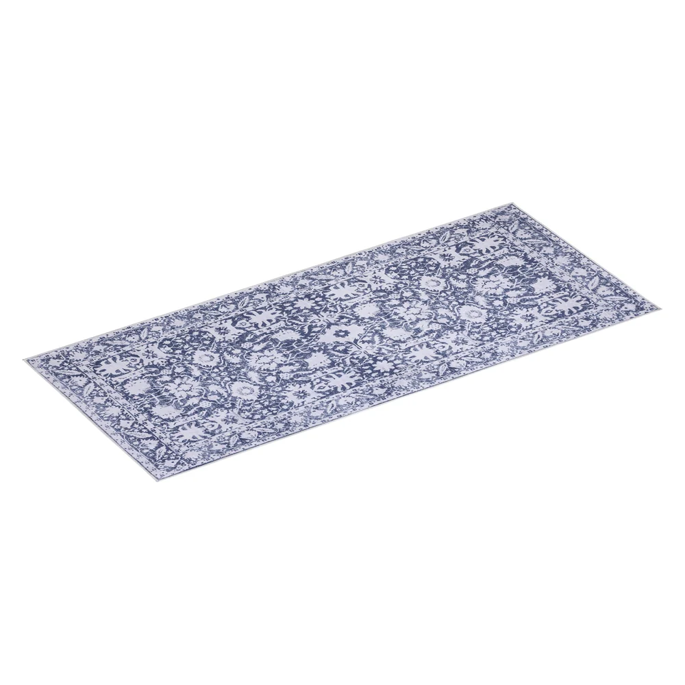Artiss Hallway Runner Rug 80x180cm Soft Velvet Washable Modern Kitchen Mat - Image 3