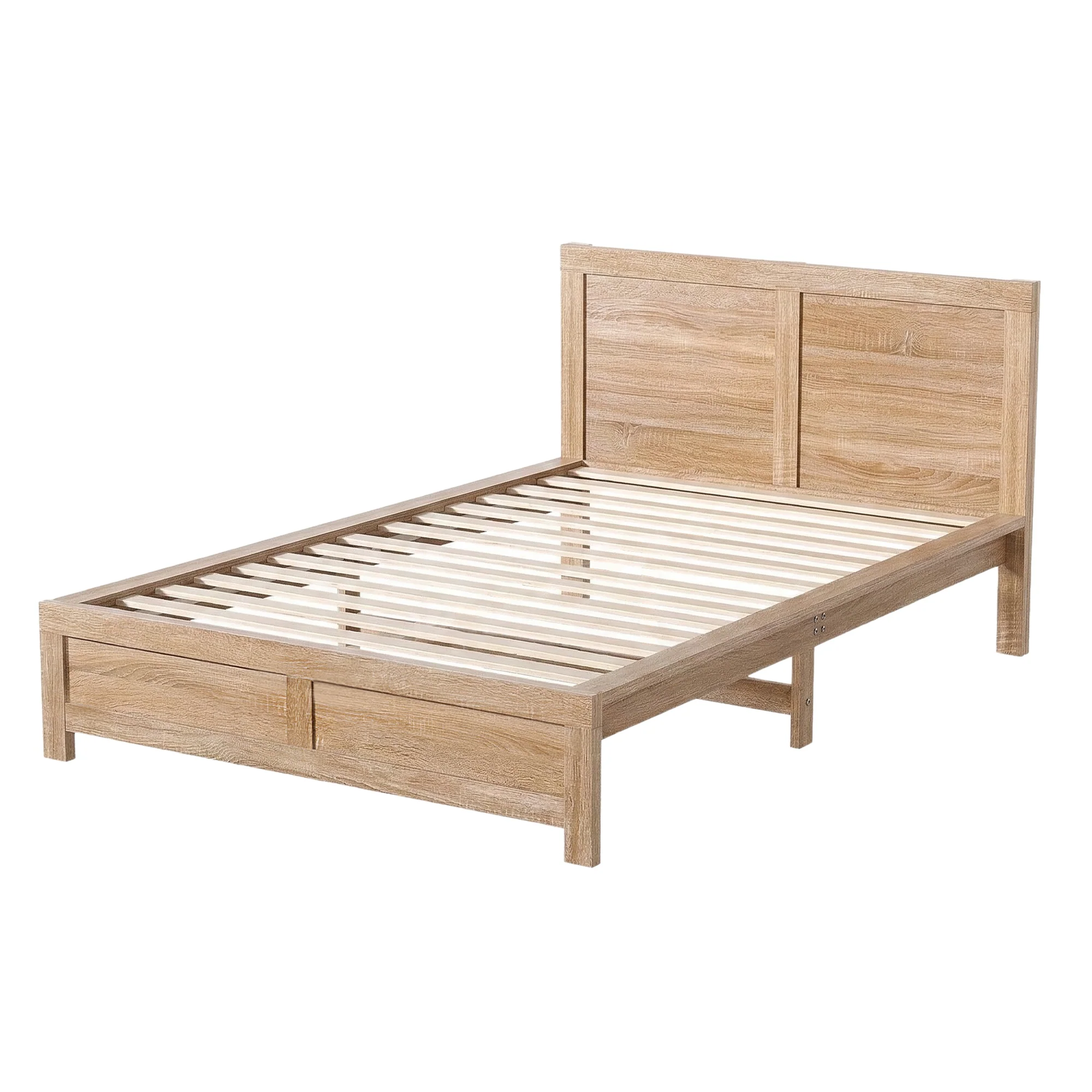 Artiss King Single Bed Frame Wooden Bed Base - Image 4