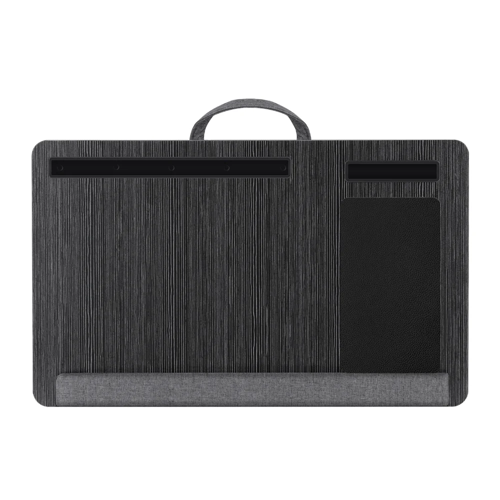 Artiss Lap Desk Laptop DeskS Portable w/ Wrist-rest Phone Slot Mouse Pad 55CM BLACK - Image 3
