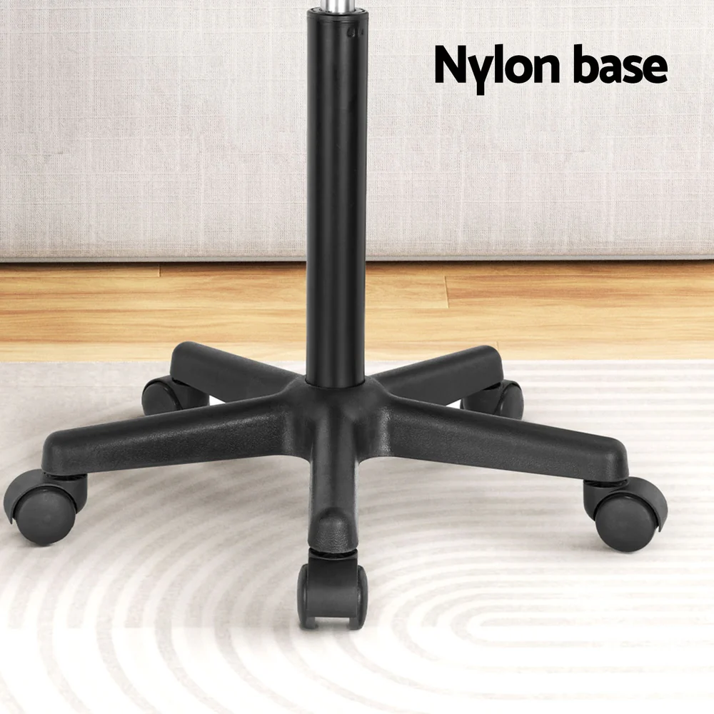 Artiss Laptop Desk Portable Height Adjustable Table Caster Wheels 60CM Black - Image 6