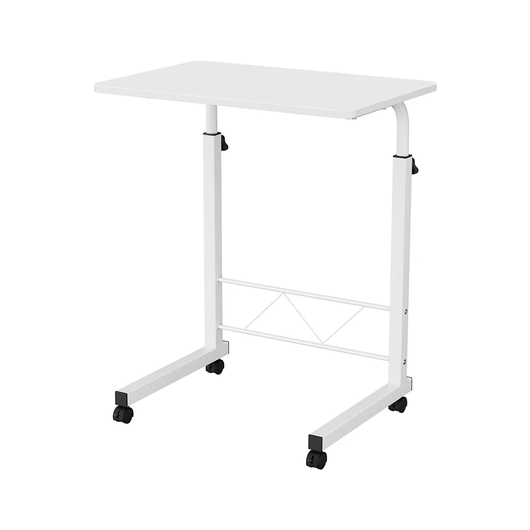 Artiss Laptop Desk Table Adjustable 60CM White - Image 4
