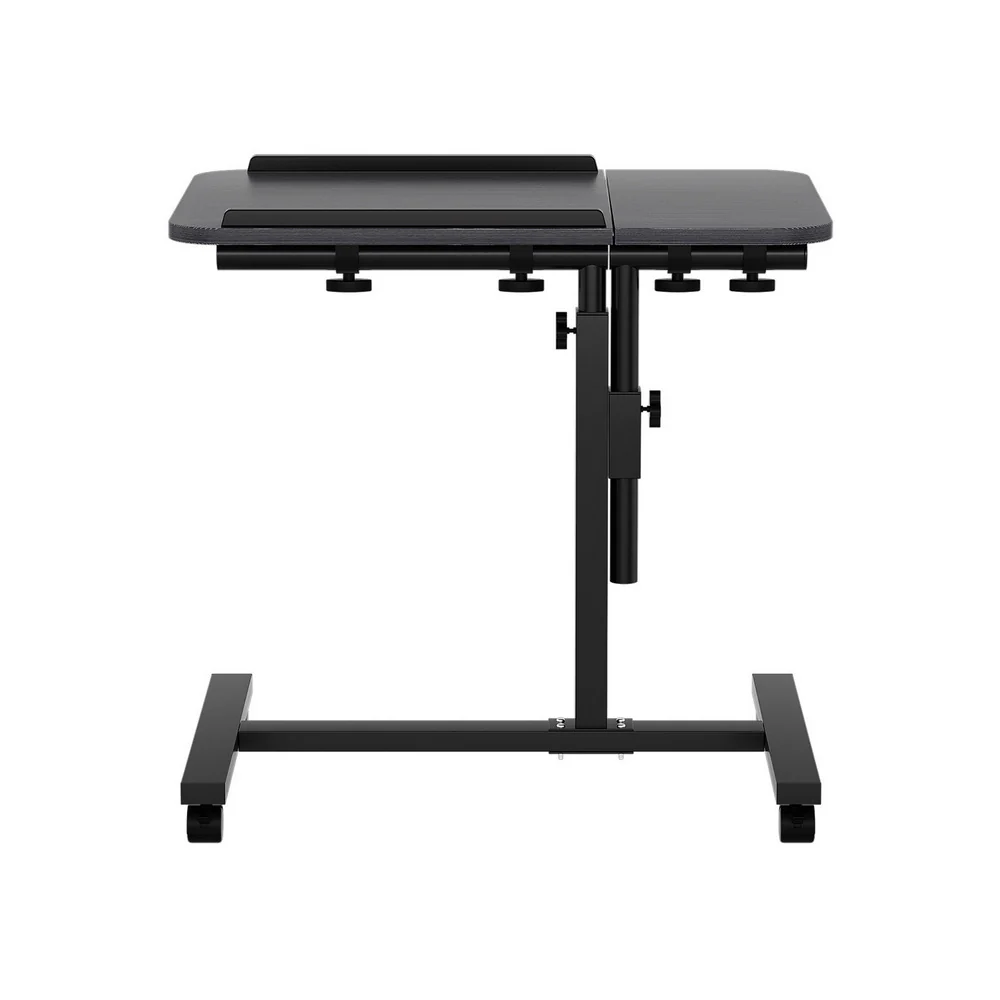 Artiss Laptop Desk Table Fan Cooling Black 60CM - Image 3