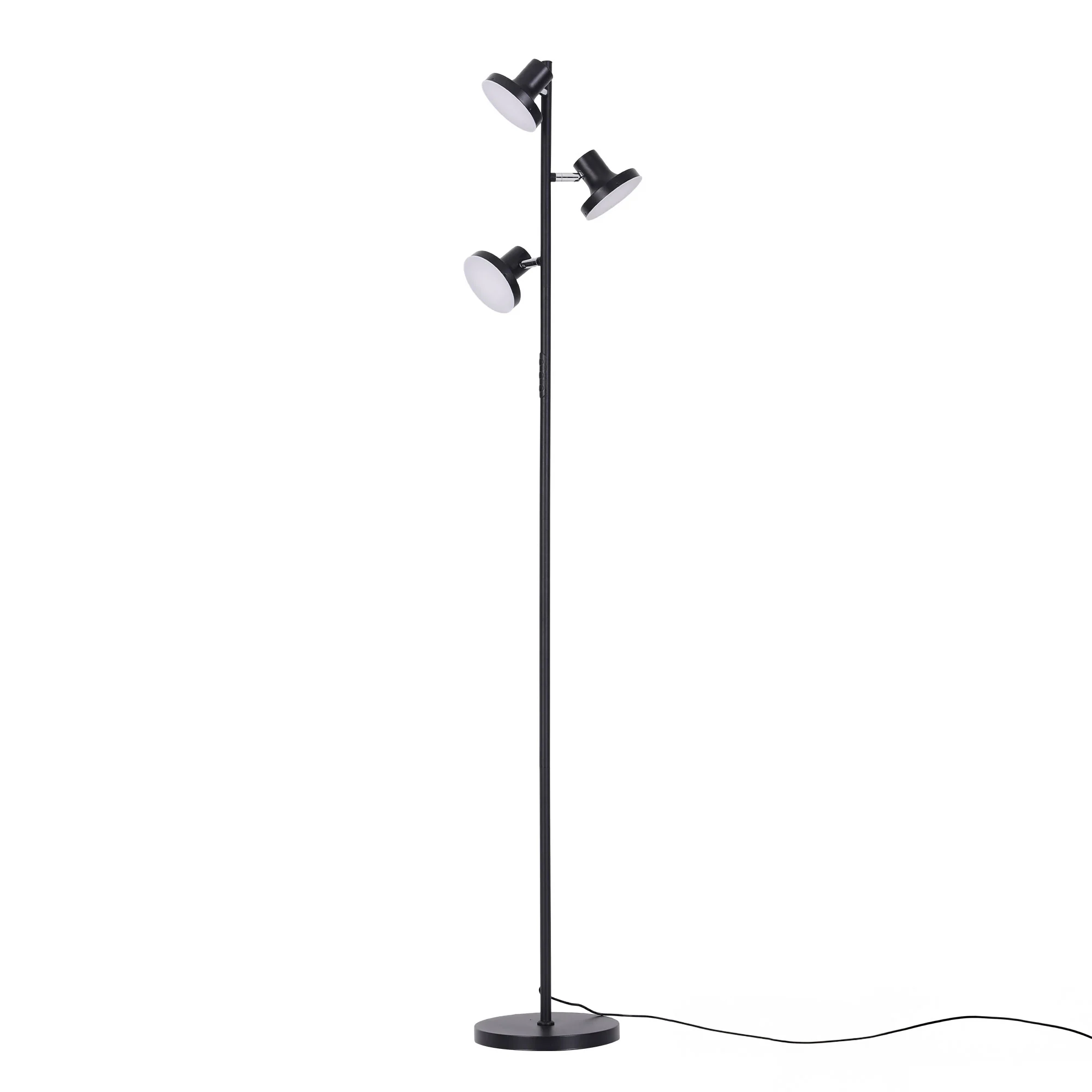 Artiss LED Tree Floor Lamp, 36W Modern Dimmable Standing Lamp with Remote & Touch Control, 4 Color Temperatures, 3 Rotatable LED Light Floor Lamps for Living Room, Bedroom, Office - Image 4