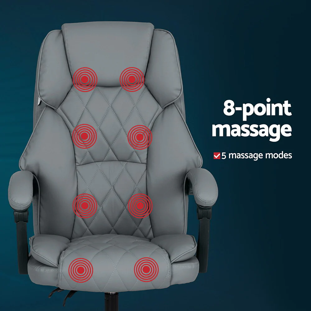 Artiss Massage Office Chair Computer Chairs High Back - Image 4