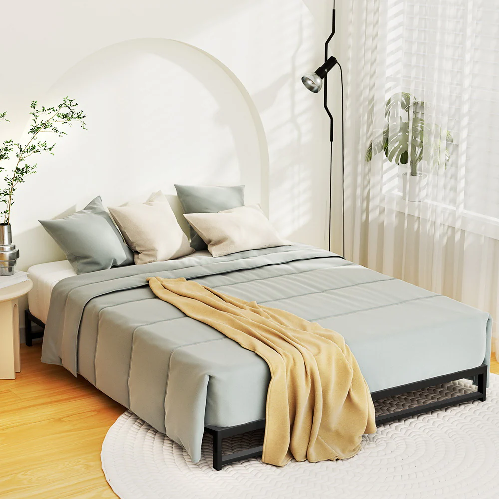 Artiss Bed Frame Double Size Metal BERU - Image 8