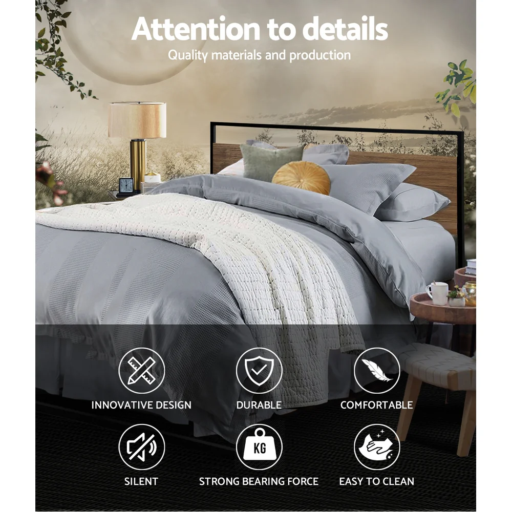 Artiss Bed Frame King Size Metal Frame DANE - Image 4