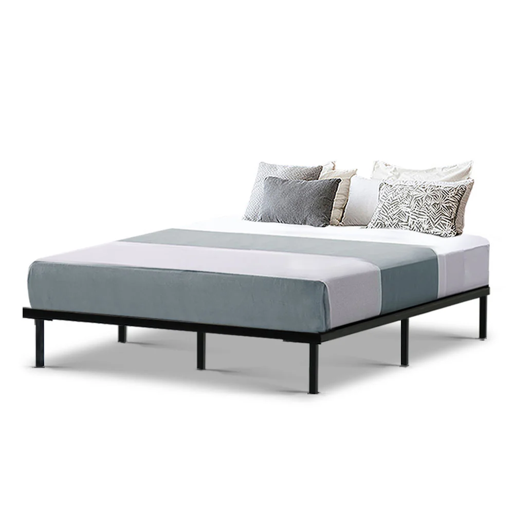 Artiss Bed Frame Queen Size Metal Frame TED - Image 3