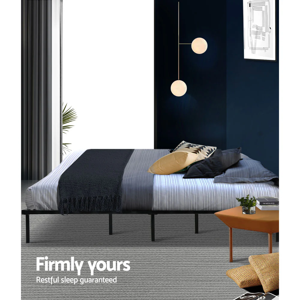Artiss Bed Frame Queen Size Metal Frame TED - Image 5