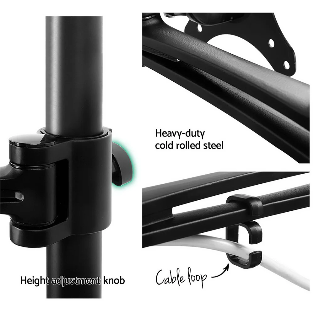 Artiss Monitor Arm Desk Mount Screen Holder Bracket - Image 6