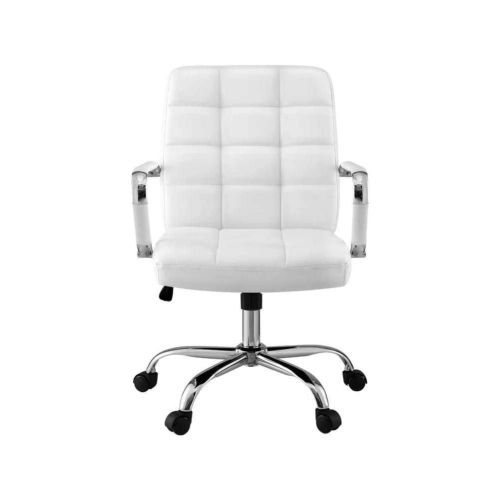 Artiss Office Chair Seat PU Work Computer Desk Chairs - Image 4