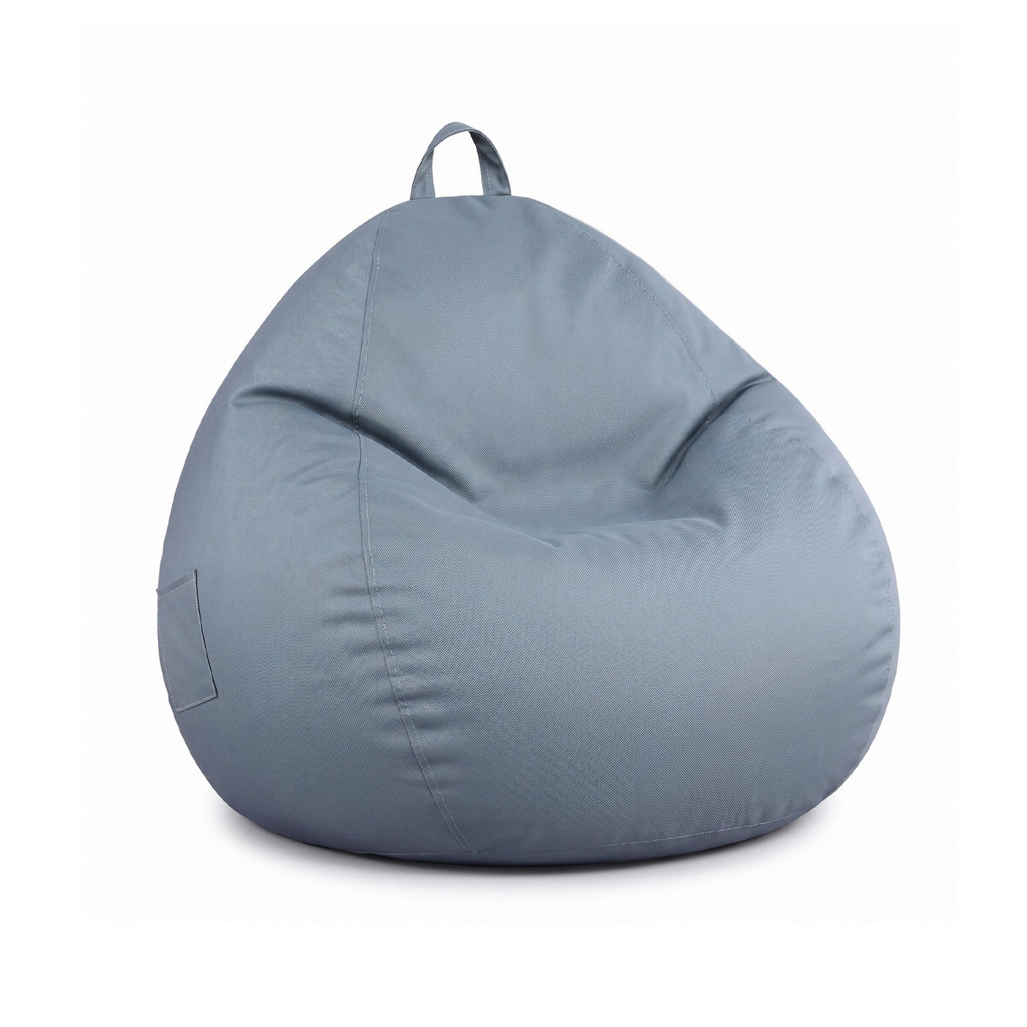 Artiss Outdoor Bean Bag Chair Cover (No Filler) Splash-Proof Beanbag Sofacover for Adults Teens Kids Stuffable Bean Bag Cover for Patio Poolside Relaxing, Grey - Image 2