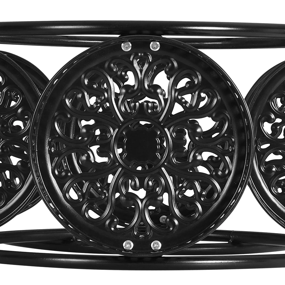 Artiss Plant Stand 6 Tier Metal Flower Pot Rack Wheels - Image 5