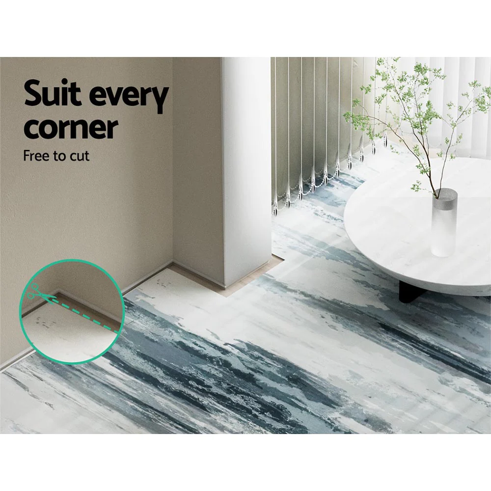 Artiss Floor Rug 200x290 Washable Mat Carpet Short Pile Poca - Image 6