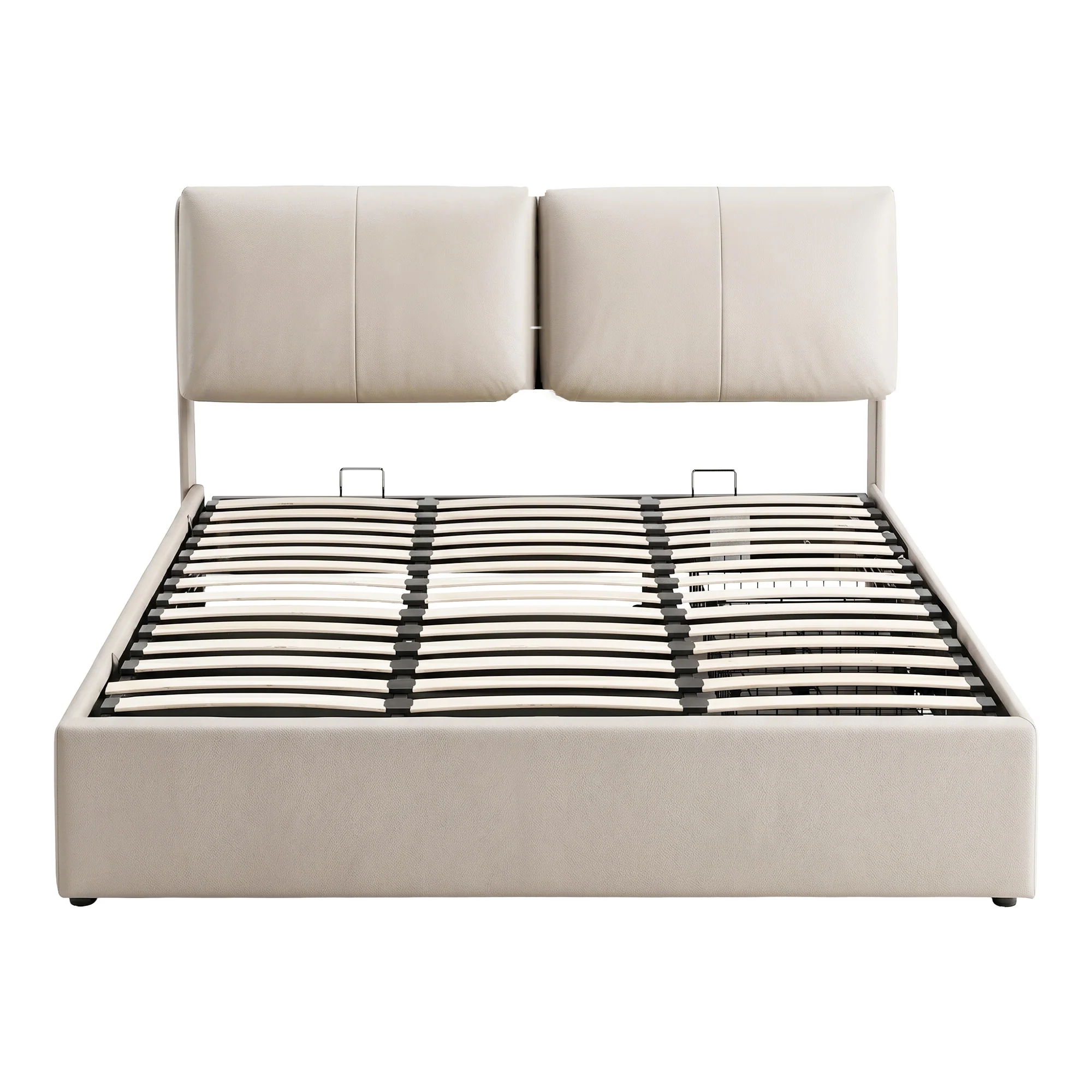 Artiss Queen Bed Frame Gas Lift Storage 3 Drawers Adjustable Headboard Platform Base - Image 4