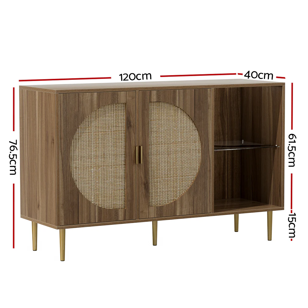 Artiss Buffet Sideboard 2 Doors - ANYA - Image 2