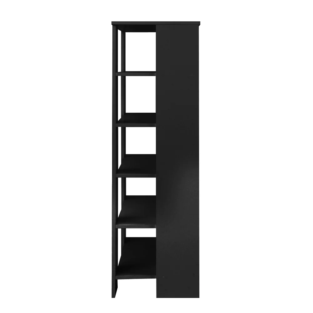 Artiss Shoe Rack 30 Pairs 6-Tier Shelf Black - Image 4
