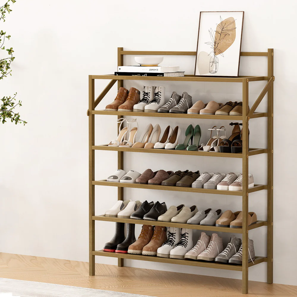 Artiss Shoe Rack 6-tier 18 Pairs Foldable - Image 6