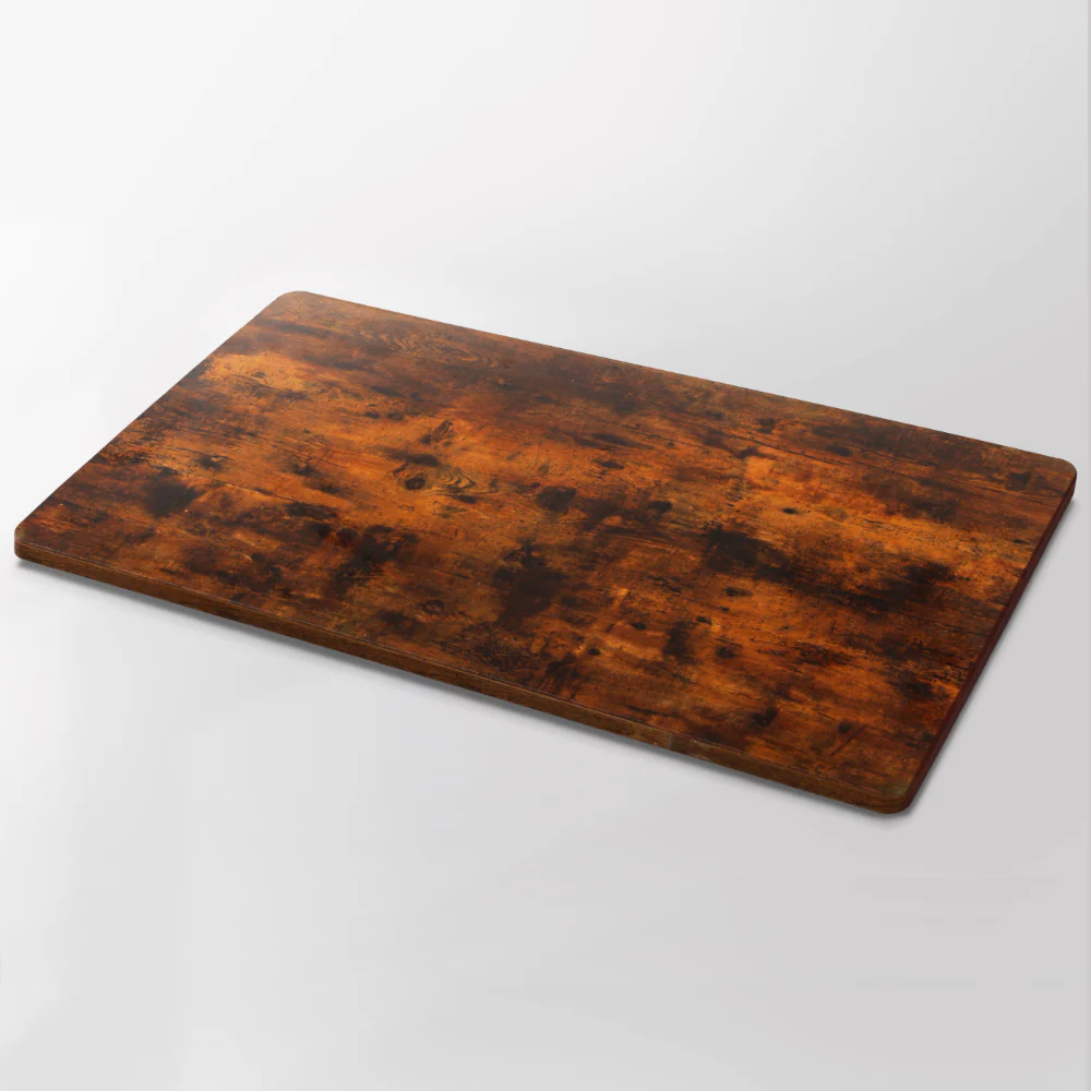 Artiss Standing Desk Top Rustic Brown 140CM - Image 8