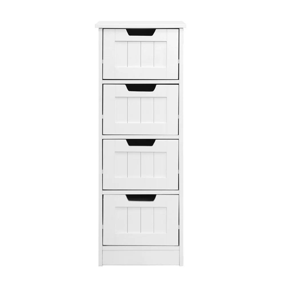 Artiss 4 Chest of Drawers - LEESA White - Image 4