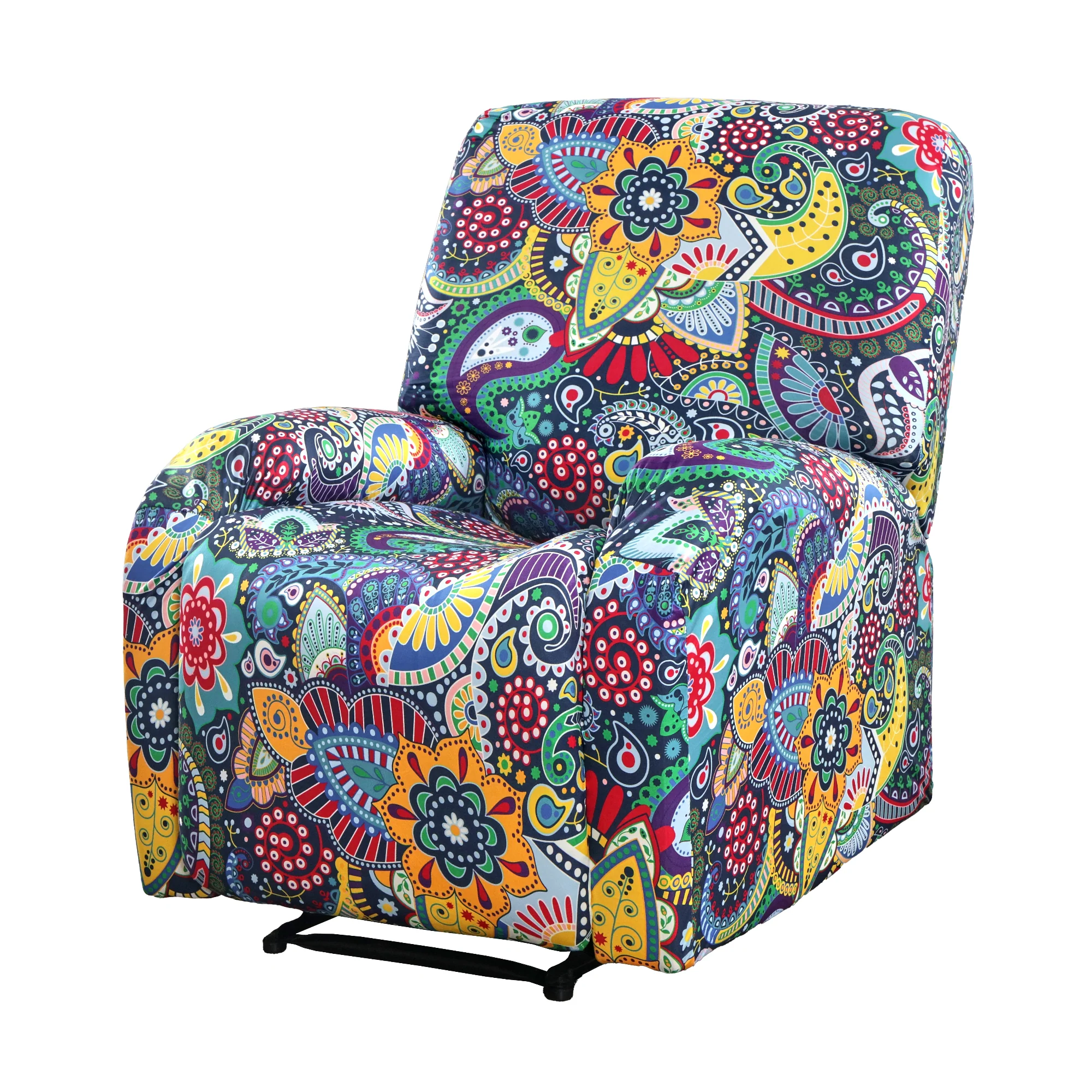 Artiss Stretch Kids Recliner Cover 4-Pieces Slipcovers Printed Polyester - Image 2