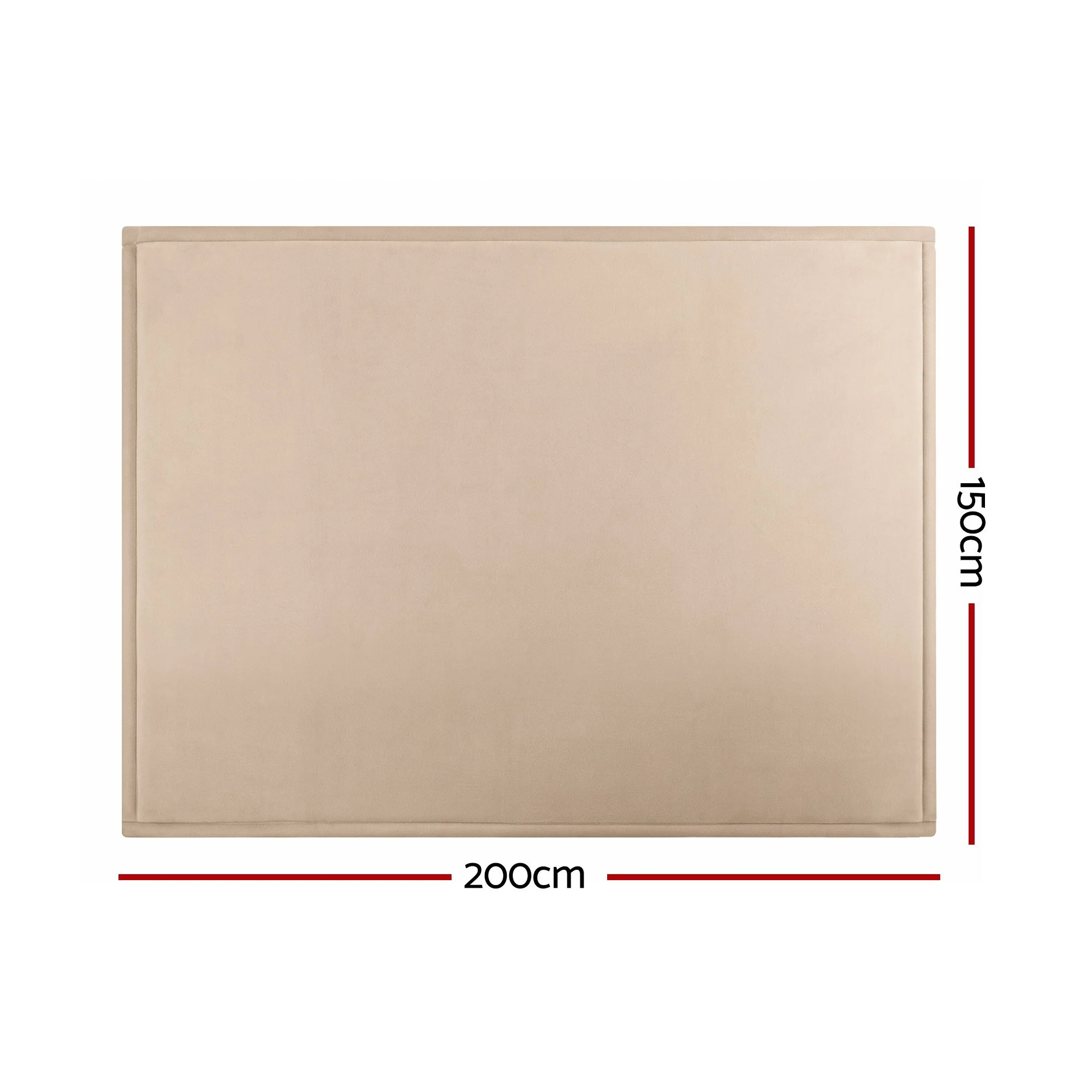 Artiss Tatami Mat Floor Mattress 3cm Thick Futon Mattresses Mellow Mat Rugs Living Room Beige - Image 3