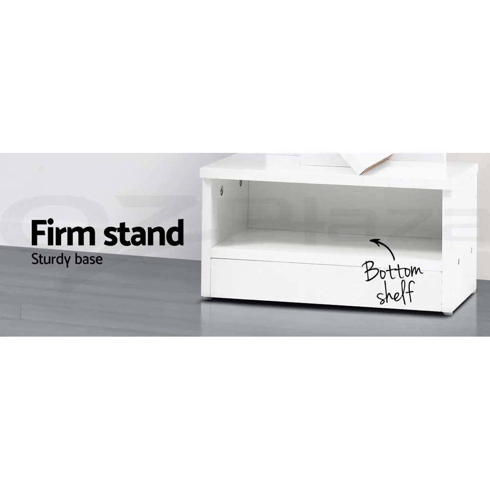 Artiss Tree Bookshelf 9 Tiers - ECHO White - Image 6