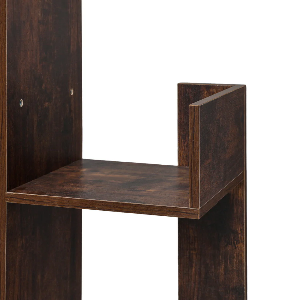 Artiss Tree-Shaped Bookshelf ROMI Walnut - Image 5